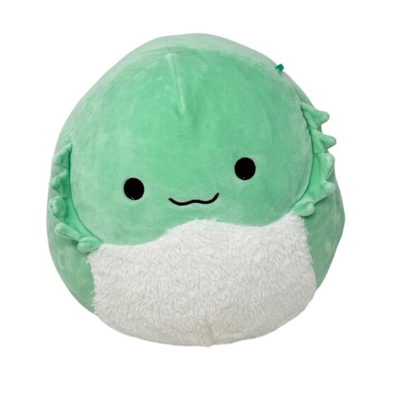Squishmallows Kellytoy Abe The Bearded Dragon Mint Green Super Soft PlushToy 11" - Picture 1 of 8